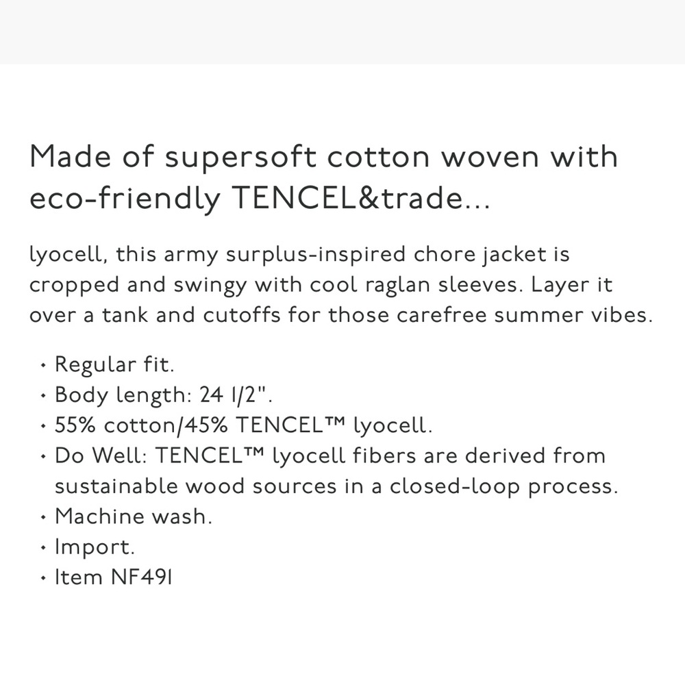 Madewell Tan Barn Jacket  chore jacket for Women - Picture 5 of 16